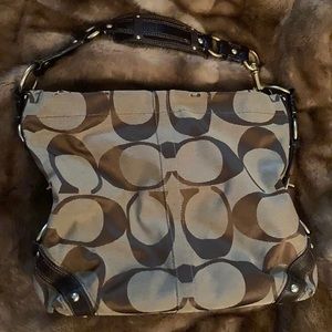 Coach Tan/Dark Brown w/ Silk Lining